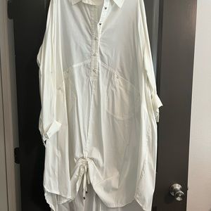 Ladies Contemporary artsy shirt dress